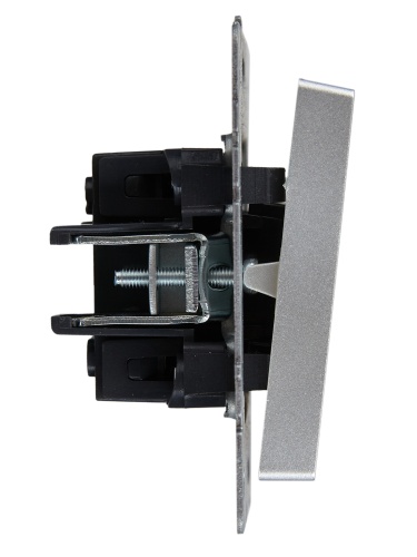 BRITE Выключатель жалюзи 10А ВС10-1-5-БрА алюминий | код BR-V15-0-10-K47 | IEK фото 7