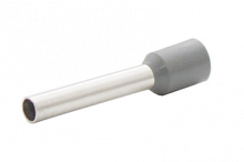 Наконечник штыревой втулочный изолированный НШВИ 4-18 цвет серый | код NSHvI-4-18-G | Engard