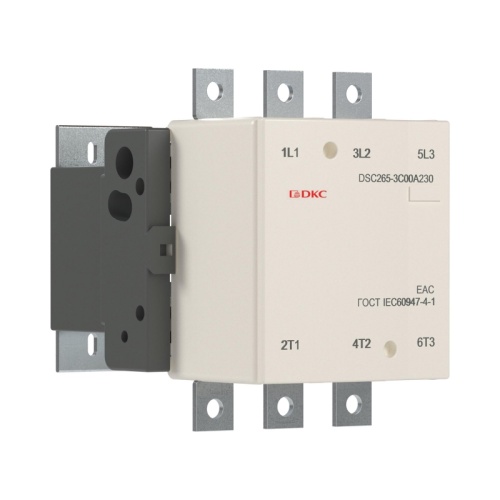 Магнитный контактор DSC265-3C00A230 265А 130кВт (AC3) кат 220В AC | код DSC265-3C00A230 | DKC Магнитный контактор DSC265-3C00A230 265А 130кВт (AC3) кат 220В AC | код DSC265-3C00A230 | DKC
