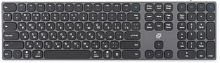Клавиатура Оклик K867W серый/черный USB беспроводная BT/Radio slim Multimedia (2002130) | код 2002130 | Oklick
