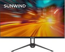 Монитор SunWind 23.8 SUN-M24BA107 черный IPS LED 3ms 16:9 HDMI матовая 300cd 178гр/178гр 1920x1080 165Hz G-Sync DP FHD 2.9кг | код 1835992 | SUNWIND