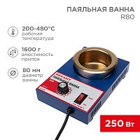 Паяльная ванна REXANT, модель R80, 300 Вт, 80 мм, 200-480 °C | код 09-9050 | REXANT