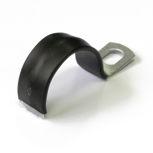 Скоба металлическая однолапковая с полимерным покрытием СМО-П d25-26 мм (100шт/600шт уп/кор) Промрукав | код PR08.6010 | ПРОМРУКАВ Скоба металлическая однолапковая с полимерным покрытием СМО-П d25-26 мм (100шт/600шт уп/кор) Промрукав | код PR08.6010 | ПРОМРУКАВ