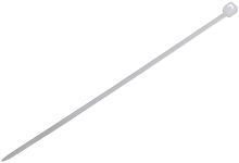 Хомуты нейлоновые для проводов, белые 100 шт., 2,5х100 мм | код 60366 | FIT