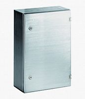 Шкаф компактный взрывозащищенный из нержавеющей стали сталь AISI 304 шлиф. 400х400х210 IP66 ПРОВЕНТО | код SES 40.40.21 Ex | ПРОВЕНТО