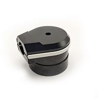 Разъем РШ-ВШ ОП 32А 250В 2P+PE кругл. черн. | код TKL-OVOP-2P+PE-C05 | TOKOV ELECTRIC