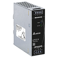 Блок питания импульсный Lyte II, 240W, 20А, 90_264VAC / 12VDC, DIN35, винтовые клеммы, стальной корпус | код DRL-12V240W1EN | Delta Electronics