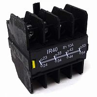 Блок-контакт дополнительный (4НО) | код IR40 | EMAS