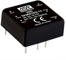 Источник питания DC-DC, 24.8Вт, Uвх=9…36B, Uвых=3.3В/7.5А, рег. вых=±10%Uном, вход дист. управл., изоляция 1500В DC, в корпусе 25.4х25.4х10.2мм, -40С…+85С | код SKMW30F-03 | MeanWell