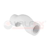 Обвод 32 мм короткий полипропиленовый PPR белый | код 10170032 | VALFEX