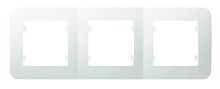 Рамка 3-м Lillium N бел. MAKEL 55013