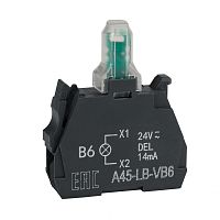 Световой блок OptiSignal D22 A45-LB-VB6 синий 24VACDC ZBVB6 | код 332205 | КЭАЗ