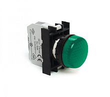 Светосигнальная арматура с блоком подсветки без лампы, зеленая B030XY | код B030XY | EMAS