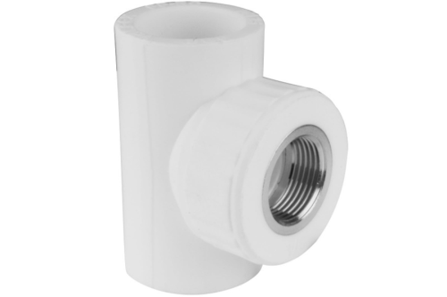 Тройник комбинированный ВР 32 х 3/4' х 32 полипропиленовый PPR белый | код 10127132 | VALFEX Тройник комбинированный ВР 32 х 3/4' х 32 полипропиленовый PPR белый | код 10127132 | VALFEX