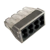 Клемма зажимная соединительная безвинтовая RUICHI 773-328, 8-ми контактная, 24 А, аналог WAGO | код 81238 | Ruichi