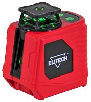 Нивелир лазерн. Elitech ЛН 360/1-ЗЕЛ 2кл.лаз. 510нм цв.луч. зеленый 2луч. (E0306.016.00) | код 1900477 | Elitech