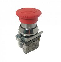 Выключатель Briswik КЕ 132/3м -С красный 2но+2нз Гриб с фикс IP40 УХЛ3 10А | код aT-PG-0Ai-0243 | Briswik