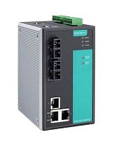 Коммутатор EDS-505A-SS-SC Ethernet switch, 3 10/100 BaseTx ports, 2 single mode 100BaseFx,SC | код 00-01173712 | MOXA