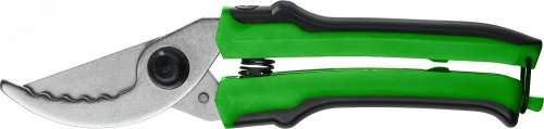 Секатор плоскостной 220 мм, стальные закаленные лезвия, двухкомпонентные рукоятки | код 40203_z02 | РОСТОК