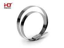 Хомут AISI 304 из нержавеющей стали крепежный под двойной обхват 12x1000 HLT | код 084-01-707 | HLT