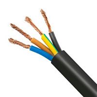 Провод ПВСмб 4х2.5 (бухта 100м) белый Народный ТРТС | код SQ0118-0912 | РЭМЗ ТМ