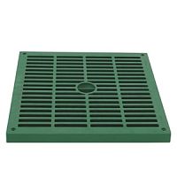 Крышка распределительной коробки 300x300мм, решетчатая, пластик, зелёный цвет | код CP303037 | CETINKAYA PANO