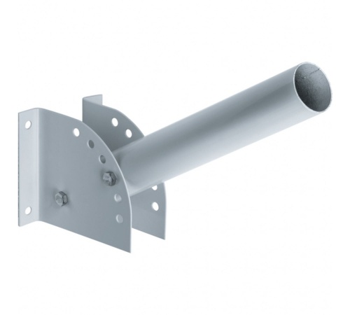 Кронштейн настенный регулируемый угол наклона диаметр трубы 60мм белый для уличного светильника | код 00029 | Переноска Кронштейн настенный регулируемый угол наклона диаметр трубы 60мм белый для уличного светильника | код 00029 | Переноска