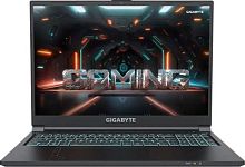 Ноутбук Gigabyte G6 Core i7 12650H 16Gb SSD512Gb NVIDIA GeForce RTX4060 8Gb 16 IPS FHD+ (1920x1200) Windows 11 Home black WiFi BT Cam (KF-G3KZ853SH) | код 1933964 | GIGABYTE