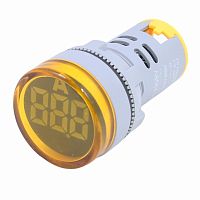 Индикатор значения напряжения AD-22 (LED) d22мм желтый IP54 HLT | код 085-06-252| HLT