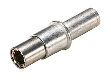 Розеточный обжимной контакт REVOS, диаметр контакта 6 мм, сечение обслуживаемых проводников 25 мм кв., тип покрытия контактов: серебро | код 02.126.7521.8 | Wieland