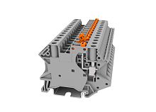 TU4-TG-GY Клемма TU с размыкателем 1-1, сеч. 4мм2, сер., шт | код TU4-TG-GY | SUPU