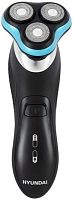 Бритва роторная Hyundai H-SH8085 реж.эл.:3 питан.:аккум. черный | код 1651603 | HYUNDAI