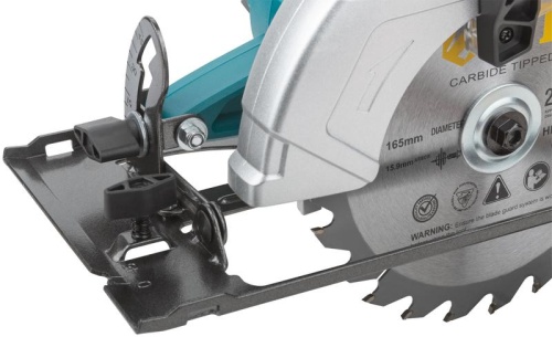 Пила дисковая циркулярная 20 В, 3800 об/мин, 165/20 мм, 2,3 кг, резиновая накладка, коробка | код 79920 | FIT фото 2