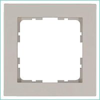 Рамка G-Classic 1-постовая, цвет Тауп | код G1001T | Jasmart