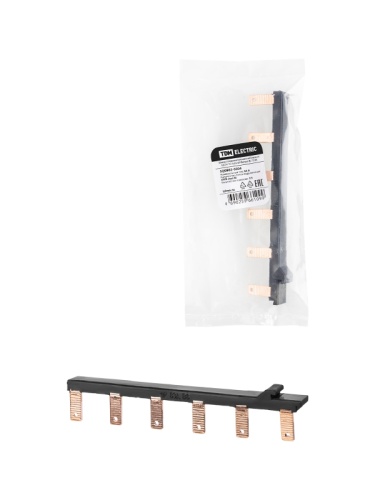 Шина соединительная наборная ШСН 1П 63А 6PIN(тип B) TDM | код SQ0802-0304 | TDM Шина соединительная наборная ШСН 1П 63А 6PIN(тип B) TDM | код SQ0802-0304 | TDM