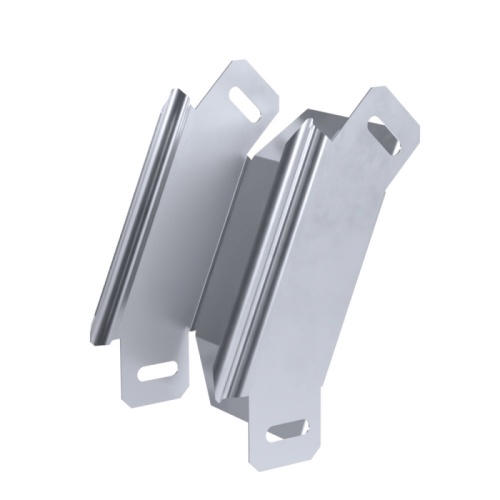 Угол вертикальный внешний 45 градусов Стандарт INOX (AISI 316) 100х50 Промрукав | код PR16.2928 | ПРОМРУКАВ