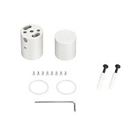 Крепление MOONLIGHT-VT-CEILING-D25 White (Arlight, Металл) | код 48397 | Arlight