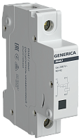 Расцепитель независимый РН47 на DIN-рейку GENERICA | код MVA21D-RN-G | GENERICA by IEK