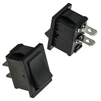 Клавишный переключатель RUICHI KCD1-101-C1-B/2P, ON-OFF | код 107313 | Ruichi