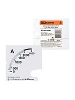 Шкала Ш96 2000/5А-1,5 (для А96 Х/5А) TDM | код SQ1102-2026 | TDM