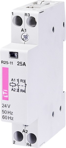 Контактор R 25-11 24V AC 25A (AC1) | код 002463503 | ETI