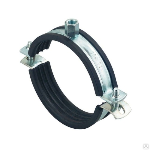 Хомут сантехнический 6' (162-168 мм) гайка М10 | код 1112 | ПрофСан