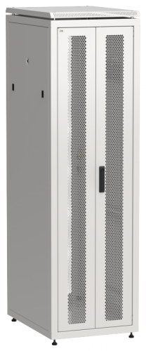 ITK LINEA N 42U 600х800мм распаш. перф. дв. задн. перф. сер. | код LN35-42U68-2PP | ITK by IEK