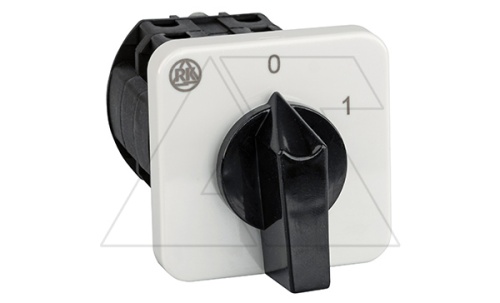 Переключатель BS 16 99 U, 5P, 20A, тип 0-1 (60°), 5NO на 1, 7.5kW(400VAC по АС-23), на дверь, фронт IP40 | код EAC610629 | Rade Koncar Переключатель BS 16 99 U, 5P, 20A, тип 0-1 (60°), 5NO на 1, 7.5kW(400VAC по АС-23), на дверь, фронт IP40 | код EAC610629 | Rade Koncar