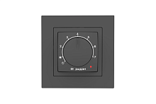 Терморегулятор с датчиком пола Ридан Twist черный 16А | код 21RT0102R | ДЕВИ (DEVI)