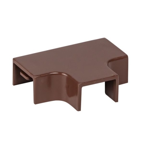 Угол T-образный (15х10) (4 шт) темное дерево-Plast | код tchd-15-10x4 | EKF фото 2