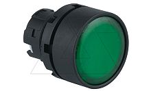 Головка кнопки PB3E, плоская, зеленая, без фиксации, с подсветкой, 22mm, IP65 | код PB3E-FM1S00/G | АРТ