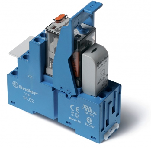 Интерфейсный модуль (сборка 55.32.8.048.0040 + 99.02.0.060.98 + 94.02SPA), электромеханическое реле, 2CO 10A, контакты AgNi, питание 48В AC, категория защиты IP20, винтовые клеммы, пластиковая клипса, LED + варистор | код 583280480060SPA | Интерфейсный модуль (сборка 55.32.8.048.0040 + 99.02.0.060.98 + 94.02SPA), электромеханическое реле, 2CO 10A, контакты AgNi, питание 48В AC, категория защиты IP20, винтовые клеммы, пластиковая клипса, LED + варистор | код 583280480060SPA |