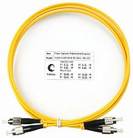 Cabeus FOP(d)-9-FC-FC-15m Шнур оптический duplex FC-FC 9/125 sm 15м LSZH | код 8312c | Cabeus