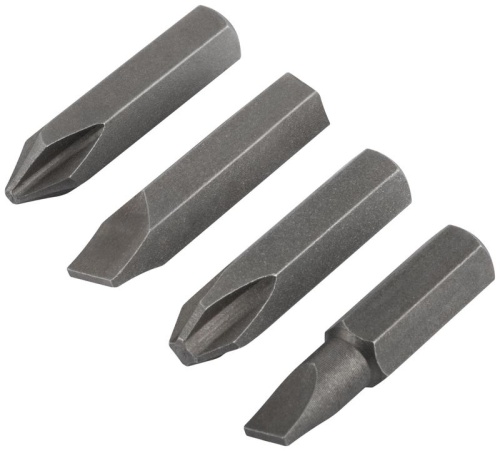 Биты для ударной отвертки CrV набор 4 шт 36 мм | код 56269 | FIT фото 2 Биты для ударной отвертки CrV набор 4 шт 36 мм | код 56269 | FIT фото 2